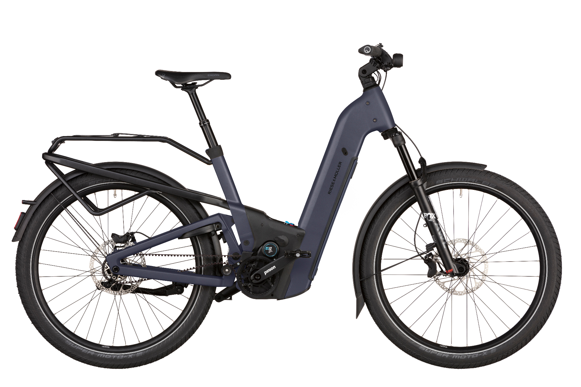 Riese & Müller Homage5 GT with Pinion drivetrain, photographed at night